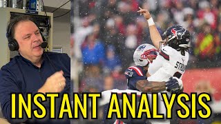 INSTANT REACTION: Greg Bedard on Drake Maye, Patriots Playoff Win over Texans