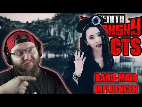 METAL HEAD REACTS TO BAND-MAID / influencer (Official Music Video)