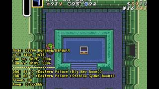 Zelda: LttP - Eastern Palace Rolling Ball Quadrant Glitch (Useful)