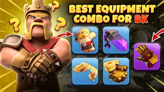 Best Equipment for Barbarian King in Clash of Clans ⚔️ - Best Hero Equipment Guide