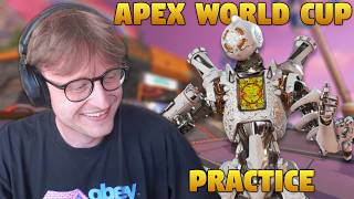 PRACTICING FOR APEX WORLD CUP