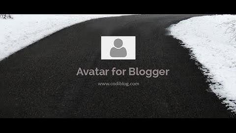 Change Default Anonymous Avatar in Blogger