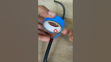 How to easily hack the Insulation tape! #diy #lifehacks