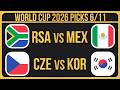 FREE World Cup 2026 Picks Today | Best Bets &amp; Predictions 6/11/26