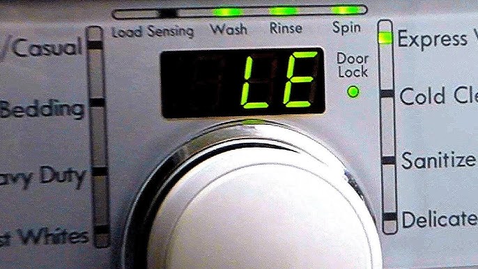 Kenmore Washer Code Le: Quick Fixes and Troubleshooting