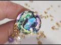UVレジンマーメイドの簪　メイキング動画ヽ(*｀ﾟ∀ﾟ´)ﾉ　resin