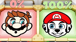 Super Mario Party Minigames - Mario Vs Luigi Vs Donkey Kong Vs Yoshi (Master Difficulty)