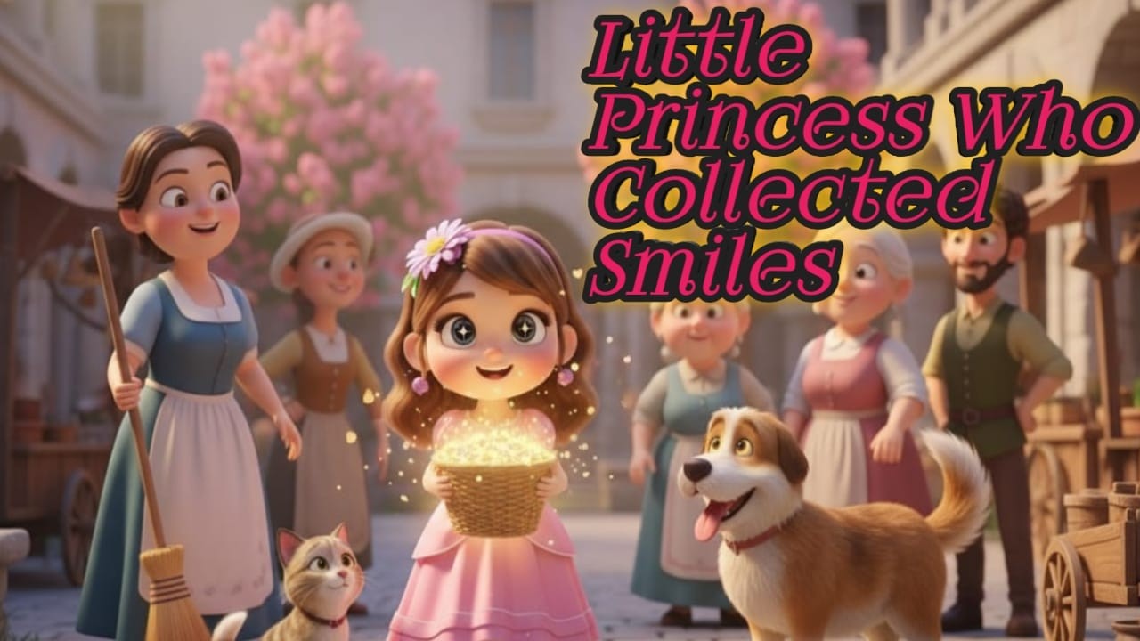 Little Princess Who Collected Smiles || Princess story || life lessons || story of princess ||