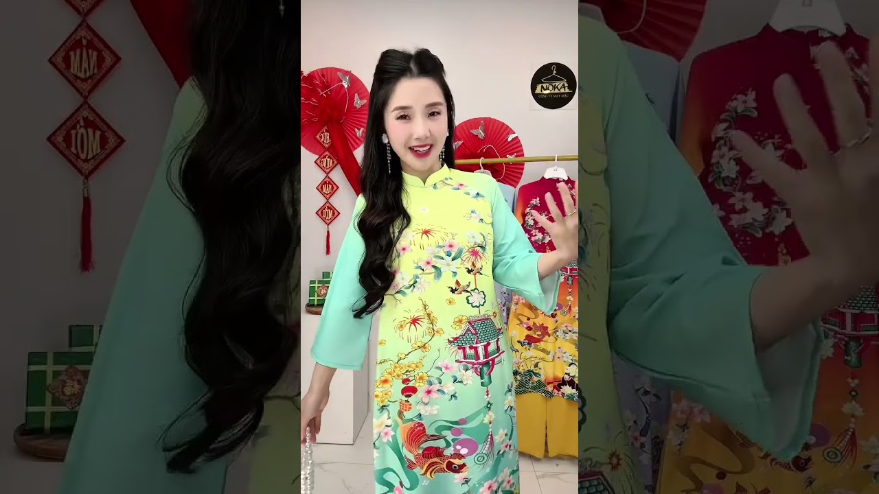Mẫu sang trọng AD965 lụa Mỹ cao cấp – Giá tốt từ 320K/b – 0868662126 #aodai #thoitrang #thinhhanh