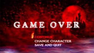 Game Over - Castlevania: Dracula X Chronicles