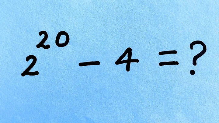 2²⁰ - 4 = ? | Simplify Without Using Calculator | A Nice Olympiads Exponential Trick.!!
