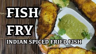 Fish Fry Recipe Video - Indian spicy fried
