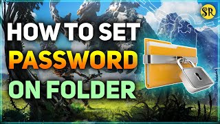 How To Password Protect a Folder on Windows 10 - No Additional Software Required | Sriparno Roy