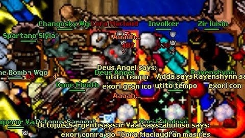 Tibia - Warguild Alliance #12 381 RED SKULL