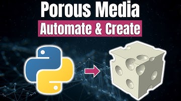 How to AUTOMATICALLY generate a porous media