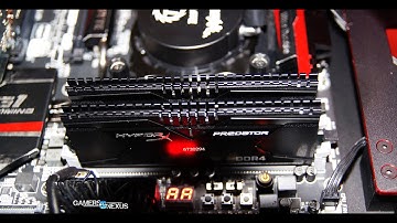 Kingston HyperX DDR4 Predator RAM Specs - PAX