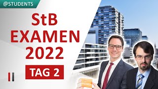 Discussion on the 2022 tax advisor exam with Johannes Heil / Day 2: Income tax, corporation tax, ...