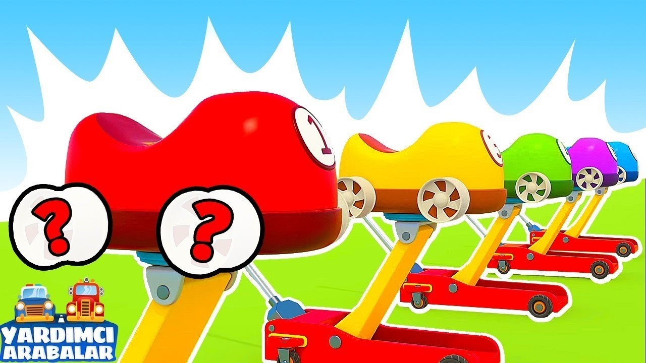 🔴 Yardımcı Arabalar - Çizgi film! Oyuncak İş Arabalar ile Çocuklar için ÖZEL BÖLÜMLER!