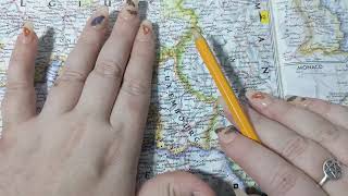 ASMR ~ Luxembourg History & Geography ~ Soft Spoken Map Tracing Google Earth Tablet Tapping screenshot 4