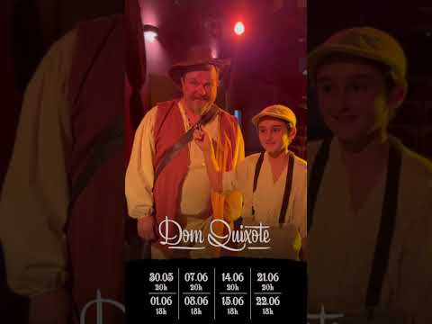 Teaser divulgação Peça teatral Dom Quixote (Mai/25)
