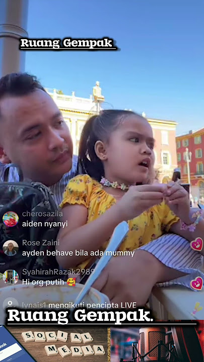 Bella anaknya Ayden Adrean Mohammad Aliff  Ara Adreanna Mohammad Aliff.bercuti