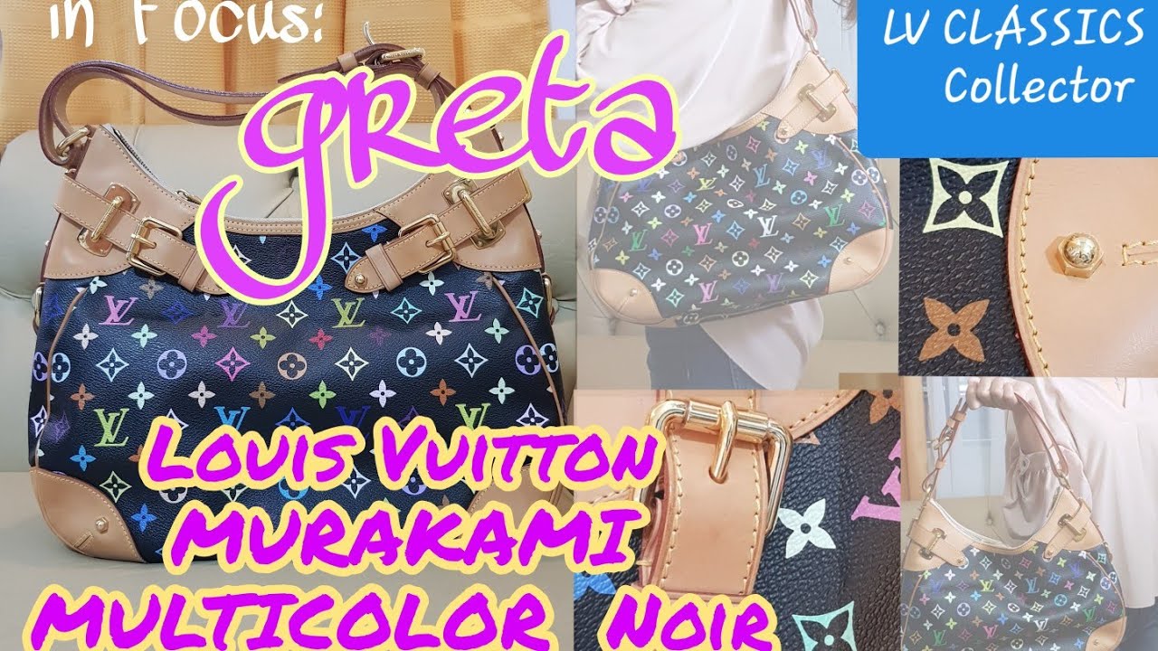 Louis Vuitton Limited Edition Monogram Multicolore Greta Hobo Bag on SALE