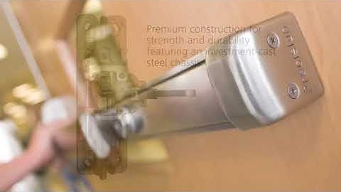 PRECISION APEX 2000 Exit Devices Video