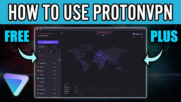 How to Use ProtonVPN Free & Premium (2025) - ProtonVPN Free Tutorial