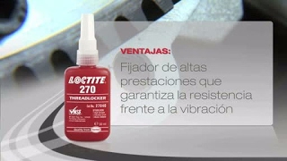 Fijación de tornillos Loctite 270 50ml alta resistencia