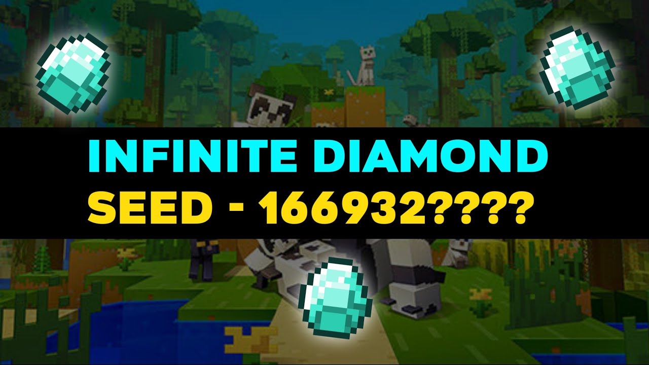 Infinite Diamond Seed For Minecraft #shorts - YouTube