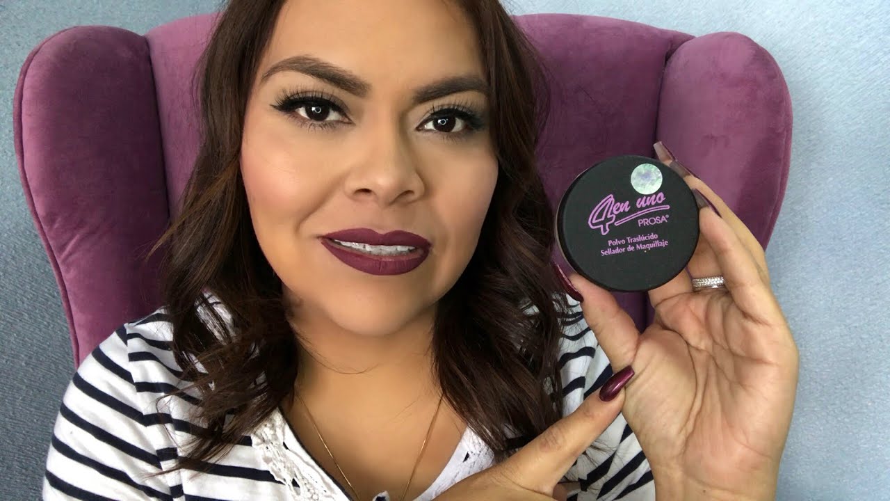 POR FIN ENCONTRÉ EL MEJOR POLVO TRANSLUCIDO DE BAJO COSTO - Prosa 4 en 1