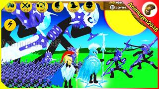 🔥 NEW EPIC GLACIAL FINAL BOSS vs BONE ARMY! Battle Simulation | Stick War Legacy | Animugen2048 screenshot 2