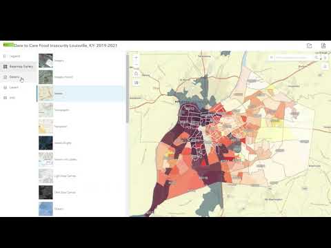 Dare to Care Food Insecurity Map Tutorial