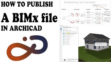 PUBLISHING a BIMx  hyper model in ARCHICAD