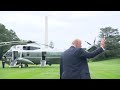 President Trump Gaggles with Press Before Departing the White House, Sep. 7, 2025