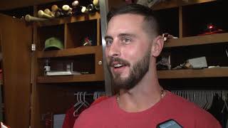 Paul DeJong talks about his acquisition of the Big Mac Land "M"