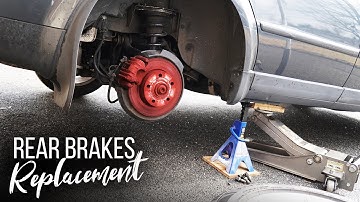 VW B5.5 Passat 4Motion How to Replace the Rear Brake Pads and Rotor 1998-2005