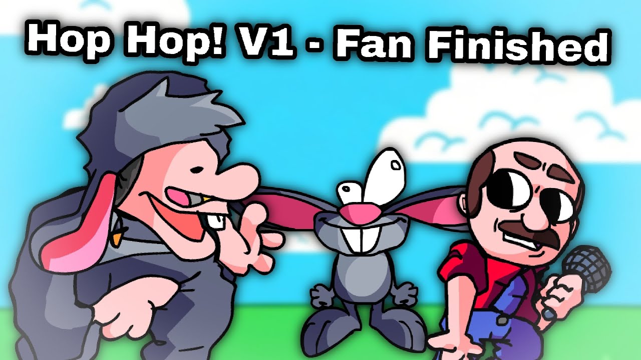 [FNF] Hop Hop V1 - Fan-Finished/Charted | Funks Logan Recreation - YouTube