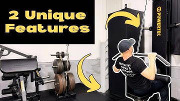 The NEW Powertec Lat Machine