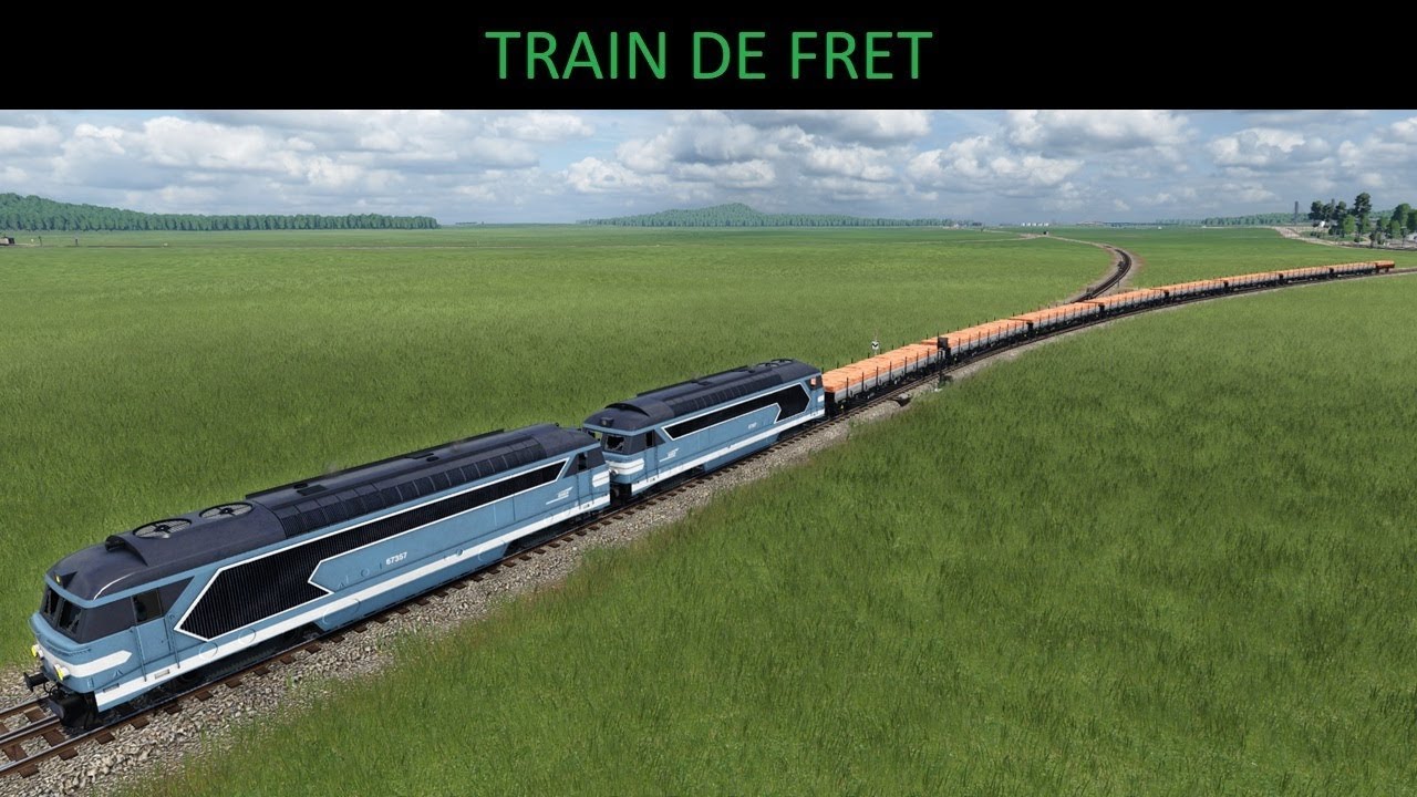 Transport Fever 2 - Map 11 - Fret matériaux 5 - initiale