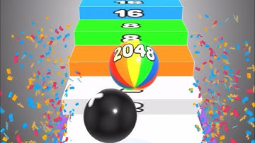 Number Ball 3D Merge Games  - iOS Android all levels mobile gameplay 👌👍😎 walkthrough
