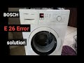 Front Load Fully Automatic Washing Machine E 26error