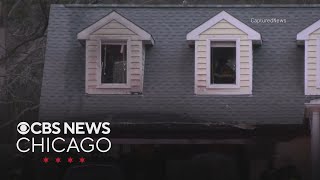 Fire rips through house in Barrington, IIllinois