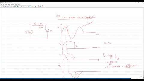 Single Phase Half-wave Rectifier with Capacitive Load- Video-12