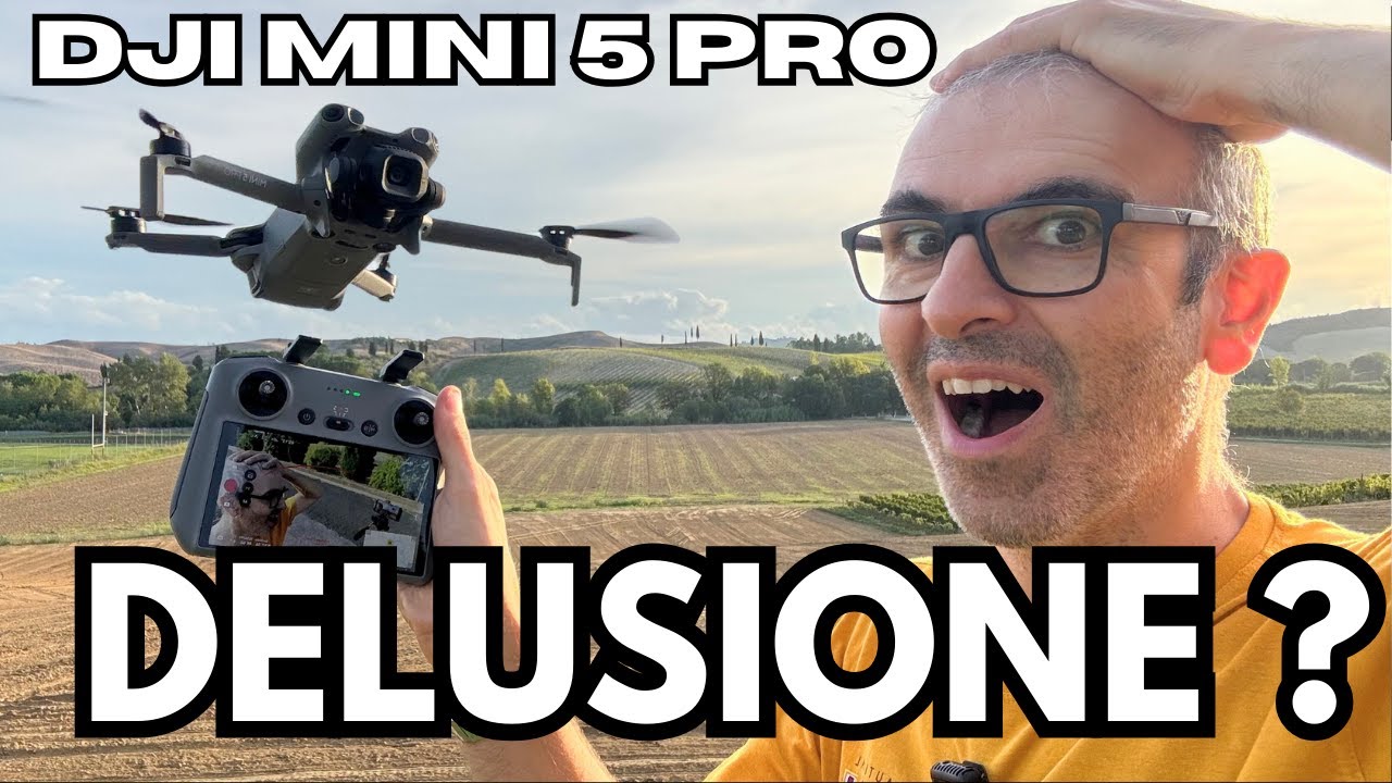 DJI MINI 5 PRO TEST DELLE NUOVE FUNZIONI - REALE QUALITÀ DEL DRONE 