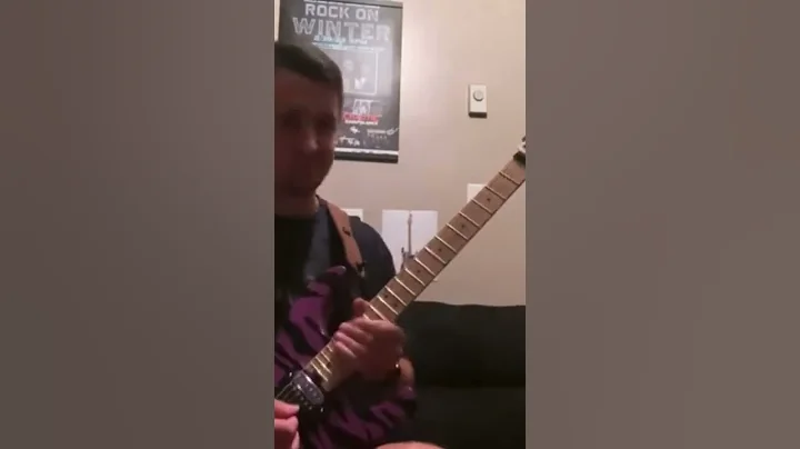Yankee Rose by David Lee Roth guitar solo cover by...