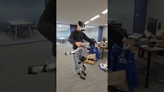 NVIDIA SONIC is so much fun!#robot #robotics #ai #viral #techy #nextgen #humanoid #wow #hugs