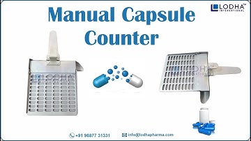 Manual Capsule Counter, Hand Capsule Counter