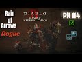 Rain of Arrows Rogue - Pit 114 - Diablo 4 Season 10
