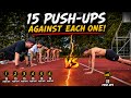 Me vs 6 Guys Push-Up Challenge